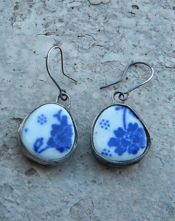 China blue  - kolczyki, Beata Trotter