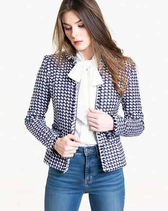 Żakiet w stylu Chanel, Ola Melcer