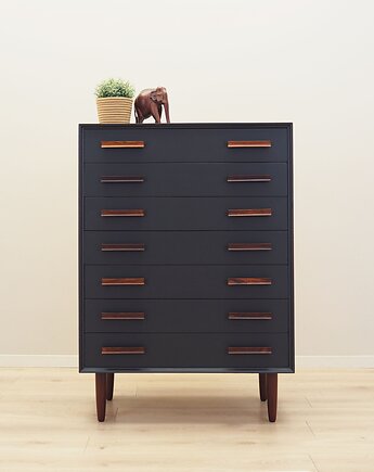 Komoda palisandrowa, duński design, lata 70, produkcja: Dania, Przetwory design