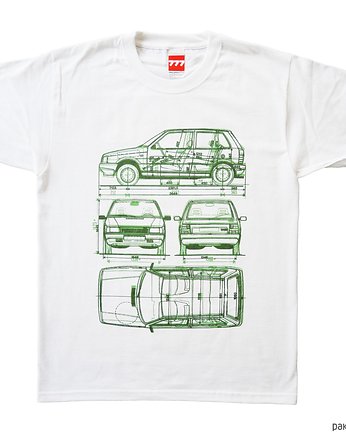 Koszulka FIAT UNO tshirt, 777 Tshirts