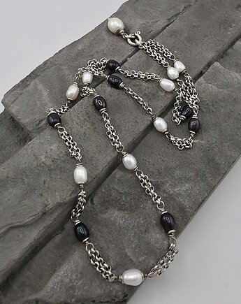 Perłowe duo - naszyjnik, RayOfArt