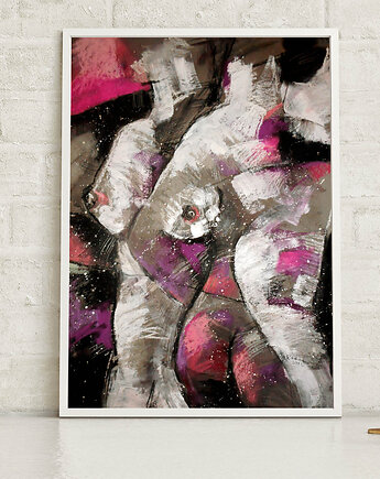 Dwie - plakat 50x70, Katarzyna Radzka