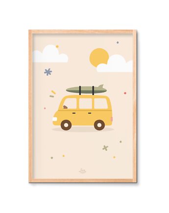 VAN plakat Montessori, Lisia Rodzinka
