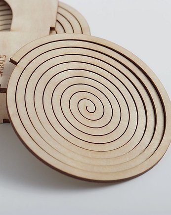 Podkładka drewniana SPIRALS, Woolights