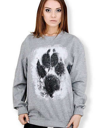 Bluza marki UNDERWORLD unisex Animal footprint, UNDERWORLD