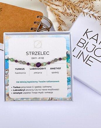 Bransoletka dla zodiakalnego STRZELCA, KaroBijouLine