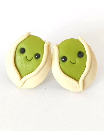 Śmieszne kolczyki pistacje, OMIFIMO
