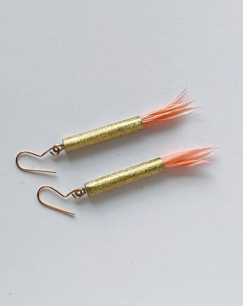 PIÓRKO kolczyki, Katarzyna Kaminska ART