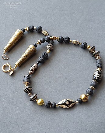 Naszyjnik handmade w stylu etnicznym znakomity prezent dla każdej kobiety, Galeria Limart