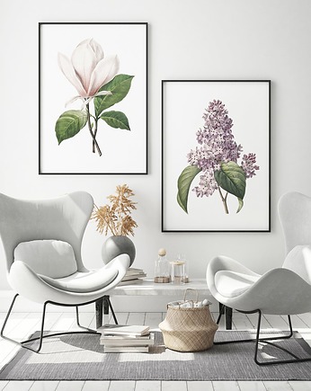 Zestaw plakatów magnolia bez, HOG STUDIO