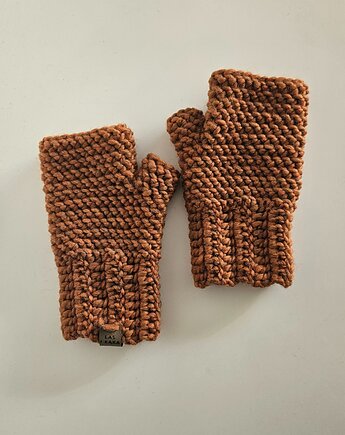 Mitenki jesienno/zimowe w kolorze miedzi, Las i Łąka