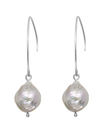 Srebrne kolczyki z perłami SELENA NR 2, IVE Jewelry