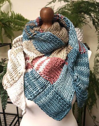 Patchworkowa Chusta Bandana Plecionka, Majka