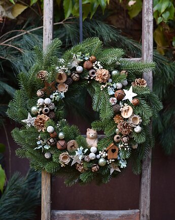 Świąteczny wianek, Projekt wianki