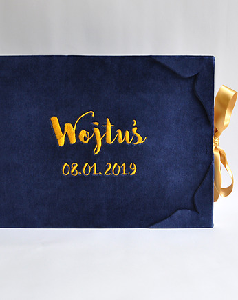 Haftowany album personalizowany, papirell