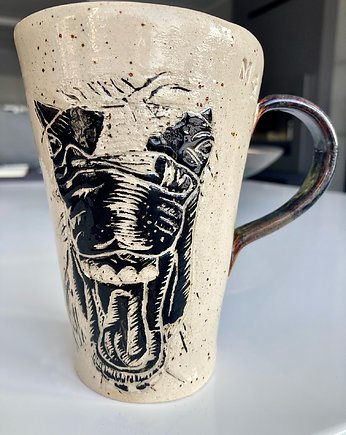 Kubek ceramiczny "Koń", NG Autorska bizuteria ceramiczna
