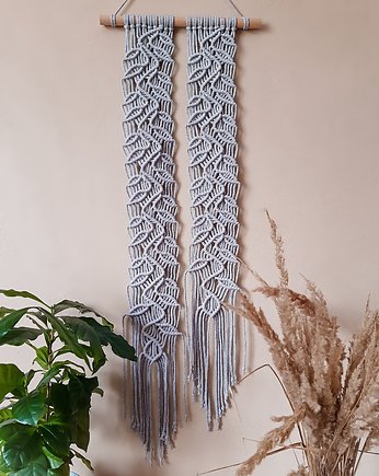 Makrama boho Lorien - szara, Damariz