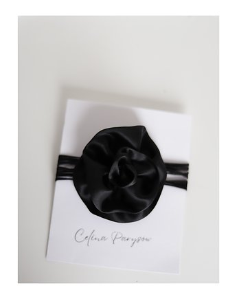 Czarny choker z jedwabiu, Celina Parysów