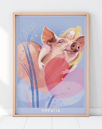 Plakat Empatia, Kasia Masala