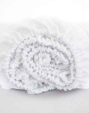 Lniane Prześcieradło Z Gumką PURE WHITE, so linen!