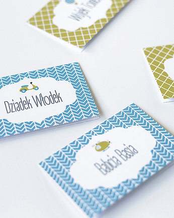 Winietki na urodziny POJAZDY, WOW party