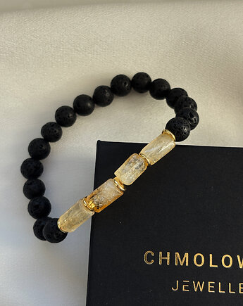 Bransoletka męska Cytryn, Chmolowska Jewellery