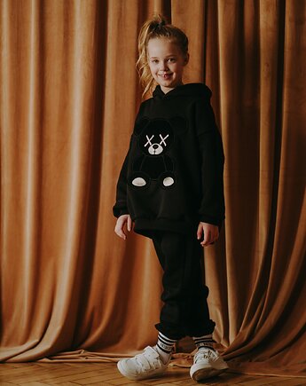 Dres oversize Black Robot Teddy, BejbiStory