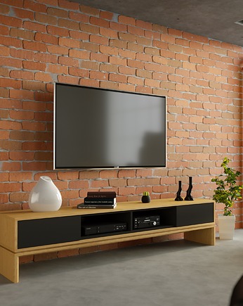 Szafka RTV ABATO 190  fornir dąb, B2design