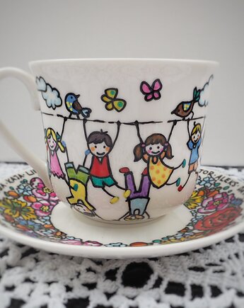 Filiżanka dla nauczyciela ZABAWA, ka.linea