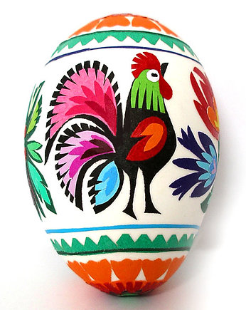 Polish-Style Paper Cutout Easter Egg_8, na ludowo