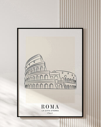 Plakat ROMA, PAKOWANIE PREZENTÓW - Papier do pakowani