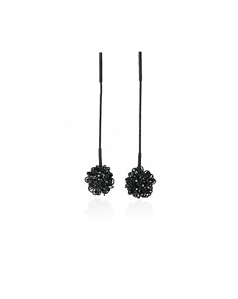 Długie kolczyki srebrne Anthill, Anthill Jewellery