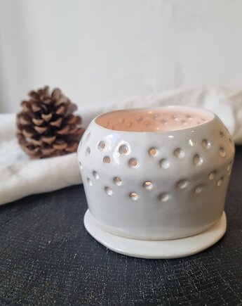 Kominek na świeczkę, krusz art