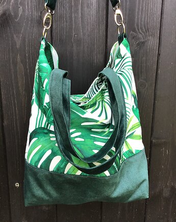 Torba hobo XXL - dżungla, PRACOWNIA 166