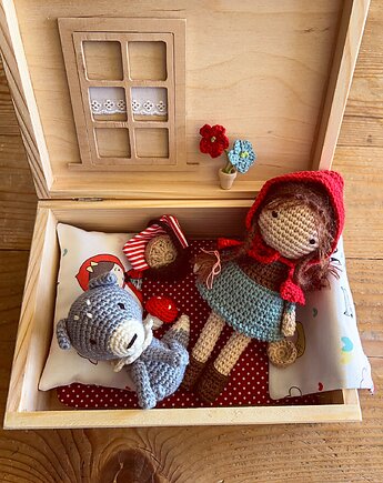 Czerwony Kapturek - bajkowy domek - wysyłka natychmiastowa