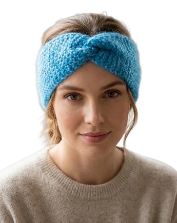 Opaska moherowa niebieska, OTULIBABKI