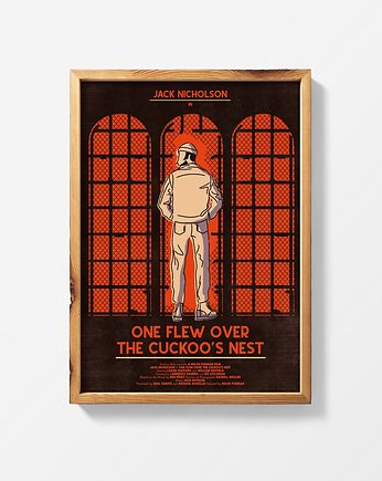 Lot and kukułczym gniazdem x gig poster, Justyna Frąckiewicz