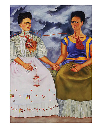Kartka Premium - Frida Kahlo "Dwie Fridy", Galeria LueLue