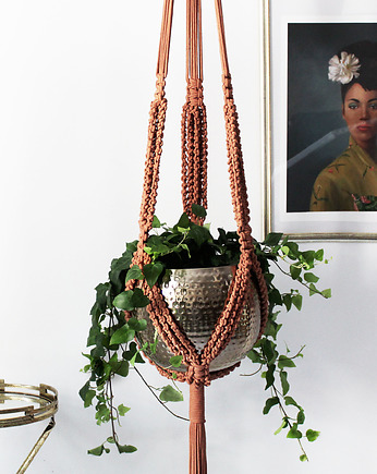 OGROMNY Kwietnik Makrama 002, MAJAMI studio