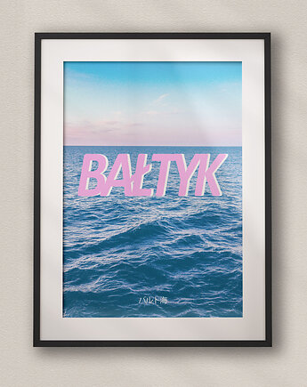 Plakat Morze Bałtyckie - 80's - Natura, DAPIDOKA