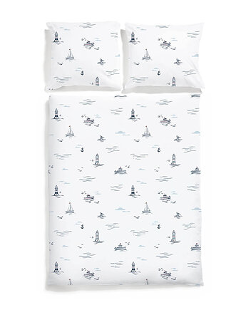 Pościel Ahoj!, White pocket