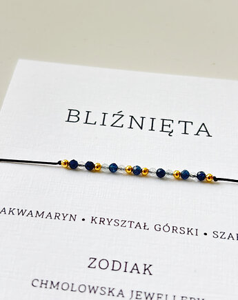 Zodiak bransoletka BLIŹNIĘTA, Chmolowska Jewellery
