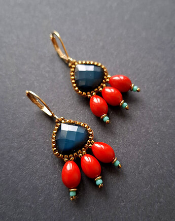 Kolczyki w kroplach trzech no4, Motywator Eweliny