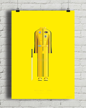 Kill Bill - plakat art giclee, minimalmill