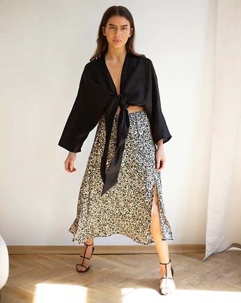 LNIANA KOSZULA FRIDA black, Patchouli