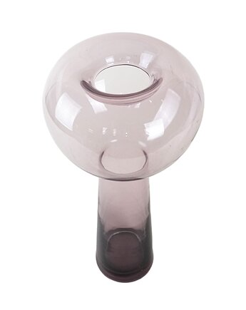 Wazon szklany, włoski design, lata 70, produkcja: Włochy, Przetwory design