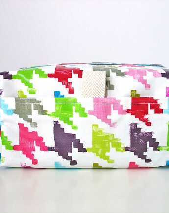 Duza kosmetyczka box, dotty spots