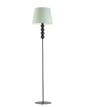 Czarna dziecięca lampa stojąca z włącznikiem SEUL, LYSNE