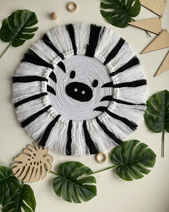 Zebra dekoracja ścienna do pokoiku dziecięcego, renartgifts