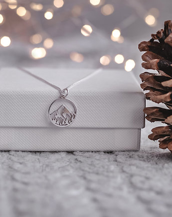 Srebrny naszyjnik "Góry", Szkatułka Emi